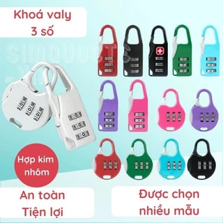 Ổ Khoá Mini 3 Chữ Số Đảm Bảo An Toàn Tiện Dụng