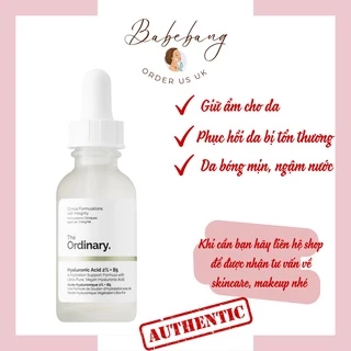 Serum Cấp Ẩm Phục Hồi Hyaluronic Acid 2% + B5 - The Ordinary