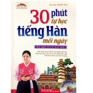 Sách - 30 phút tự học tiếng Hàn mỗi ngày( bìa mềm)