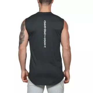 New Brand Fashion Stringer Tank Tops Men Gyms Casual Shirt Fitness Tank Top Men Gyms Clothing Bodybuilding Cotton Vest Shipping