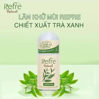 LĂN KHỬ MÙI REFRE CHIẾT XUẤT THIÊN NHIÊN Hương Trà Xanh 40ml