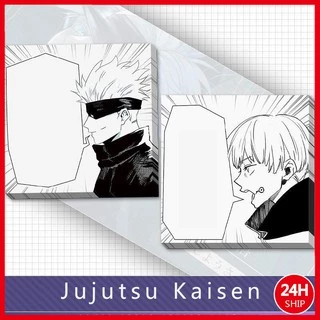 Bộ 50 Giấy Dán Ghi Chú Tự Dính Hình anime jujutsu kaisen inumaki toge / gojo satoru geto suguru itadori yuji Cho Học Sinh