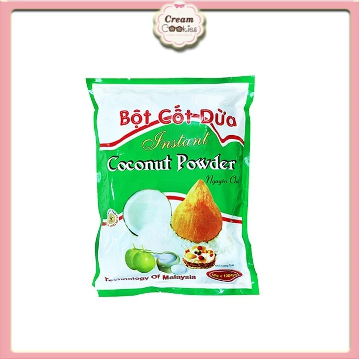 ✿✿✿Bột cốt dừa nguyên chất/coconut powder 50g✿✿✿