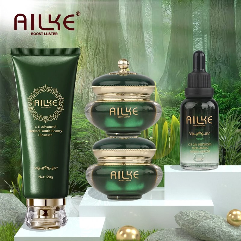 Kem Dưỡng Da Mặt Ailke Retinol Chống Lão Hóa Loại Bỏ Nếp Nhăn Làm Săn Chắc Và Làm Trắng Da Dưỡng Ẩm