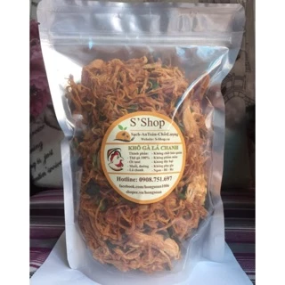 Khô gà lá chanh Không cay 300g