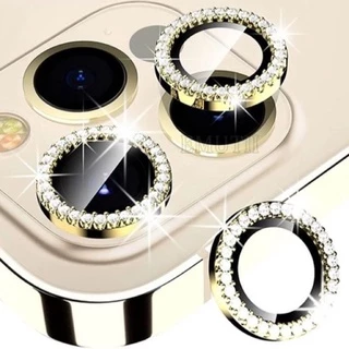 Bộ 3 mắt RỜI dán camera cho iPhone 13 Mini, 13, 13 Pro, 13 Pro Max kim cương đính đá siêu đẹp sang trọng