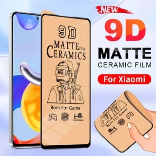 Kính Cường Lực Nhám Chống Chói Cho Xiaomi Mi 11T 10T 9T Pro 11 Lite Redmi NOTE 11 11S 10 9 9s 8 7 Pro Max 5G 9T 10 9 9A 9C 8 8A 7 7A Poco F2 F3 X3 NFC GT M3 M4 Pro