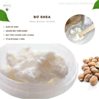 Bơ Shea Tinh Chế Pháp (Shea Butter) - Nguyên liệu mỹ phẩm dưỡng ẩm