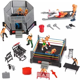 32 Chiếc Đấu Vật Đồ Chơi Cho Trẻ Em WWE Búp Bê Chiến Đấu Mô Hình Chiến Binh Đồ Chơi Với Đấu Vật Nhẫn Giả Vờ Chơi Đồ Chơi Đồ Chơi