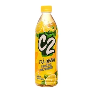 Trà C2 Chanh - Ủ Từ Lá Trà 100% tự nhiên - Chai 455ml