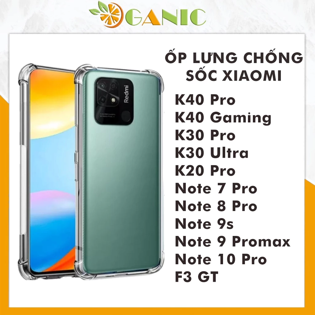 Ốp lưng Redmi 10C 10A 9 9A 9C 11T 11s 4G Note 11 Pro K20 Mi 9T Xiaomi 11 Lite 5G  Poco X3 NFC C40 M2 trong suốt [CS]