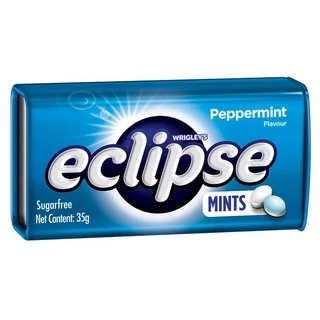 Kẹo Ngậm Không Đường Eclipse Vị Bạc Hà 35G