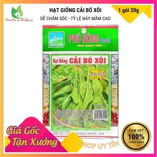 Hạt Giống Cải Bó Xôi 20Gr xuất xứ Ý - Phú Nông Seeds - Shop Phân Bón và Hạt Giống