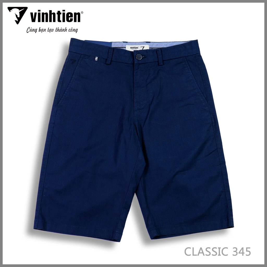 Quần Short Nam Cotton Classic Vĩnh Tiến 345 - D300