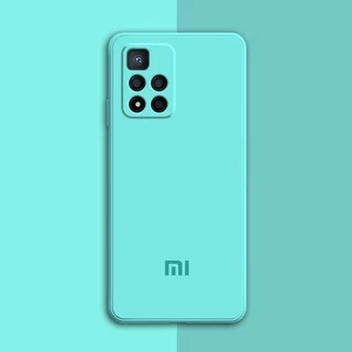 Ốp Điện Thoại Silicon Mỏng Mềm Màu Kẹo Hình Vuông Cho Xiaomi Redmi Note 11 Pro 5G Plus + 11T 2021