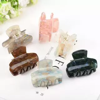 Kẹp Tóc Càng Cua Bằng Nhựa Acrylic