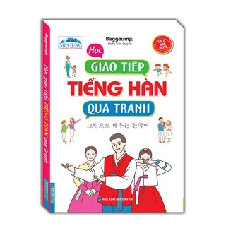 Sách - Học giao tiếp tiếng hàn qua tranh