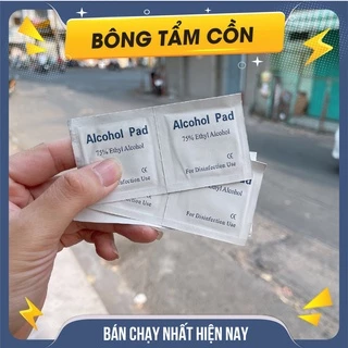 Bông Tẩm Cồn Lau Móng Tay Alcohol Pad