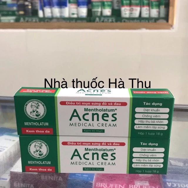 Acnes Medical Cream - kem ngừa mụn sưng đỏ và đau