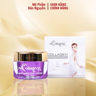 Kem dưỡng trắng da giữ ẩm face tím Ncollagen Hân Nguyễn 25g 8938526572096