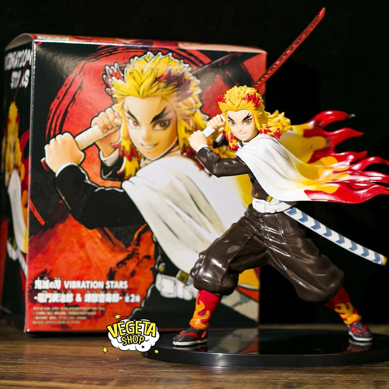 Mô hình Kimetsu No Yaiba - Thanh gươm diệt quỷ - Viêm Trụ Rengoku Kyoujurou - Vibration Stars - Cao 20cm