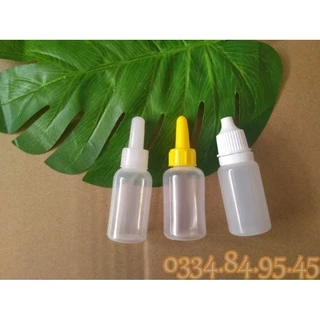 Vỏ lọ nhỏ mắt 5ml / 10ml / 20ml loại lọ MỎNG - Chai chiết mực, ống hút mụn...