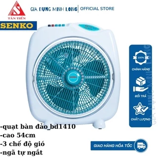 Quạt bàn đảo 4 tấc Senko cao cấp BD1410 40W - Hàng chính hãng bảo hành 24 tháng, ship hỏa tốc