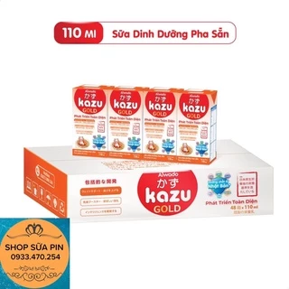 Thùng 48 hộp sữa bột pha sẵn Kazu Gold 110ml