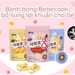 [DATE 2025] Bánh bỏng bổ sung lợi khuẩn Bebecook Hàn Quốc cho bé