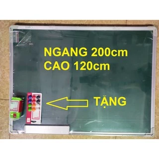 BẢNG TỪ XANH  HÀN QUỐC VIẾT PHẤN KÍCH THƯỚC 120 x 200cm TẶNG KÈM NAM CHÂM + LAU BẢNG