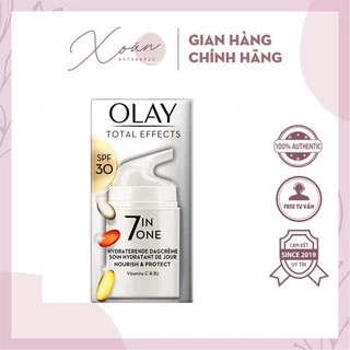 Kem Dưỡng Chống Lão Hóa Olay Total Effect 7 in 1 Ban ngày - không mùi.