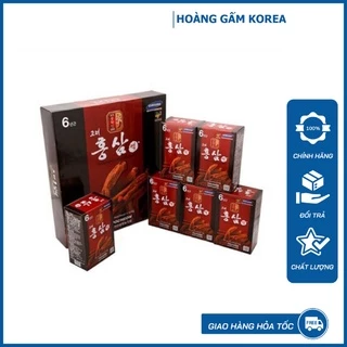 Nước Hồng Sâm 6 năm tuổi POCHEON Hàn Quốc hộp 30 gói * 70ml