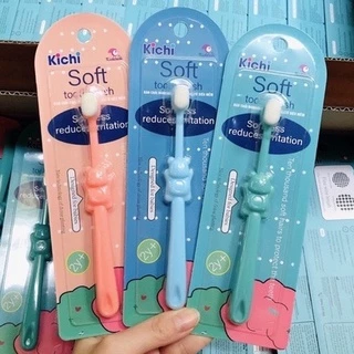 Bàn chải đánh răng trẻ em sợi tơ Kichi Soft siêu mềm