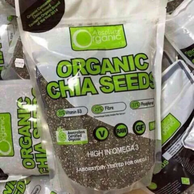 HẠT CHIA ORGANIC HIGH IN OMEGA3 - XÁCH TAY ÚC