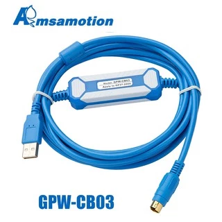 Gpw-cb03 + Cáp lập trình GP / Proface thích hợp Tải xuống GPW-CB03 GP37W2 GP2301 GP2500 PLC