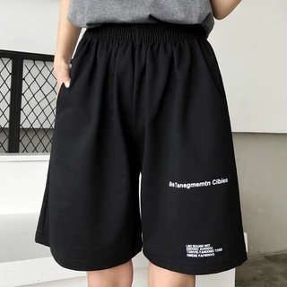 Quần short nam nữ thun cotton da cá unisex thể thao cao cấp BOTS ống rộng bigsize mặc nhà ngủ thời trang hàn quốc đẹp