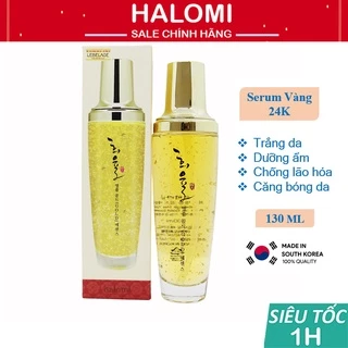 Serum dưỡng ẩm Lebelage Hàn vàng 24k trắng da dưỡng ẩm tinh chất vàng 24k Labelage Hàn Quốc 130ml