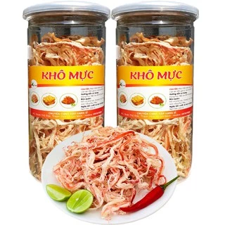 [Combo 2 Hũ] Mực Sợi Nước Dừa Ngọt Thơm Hiệu SK FOOD - Mỗi Hũ 200G