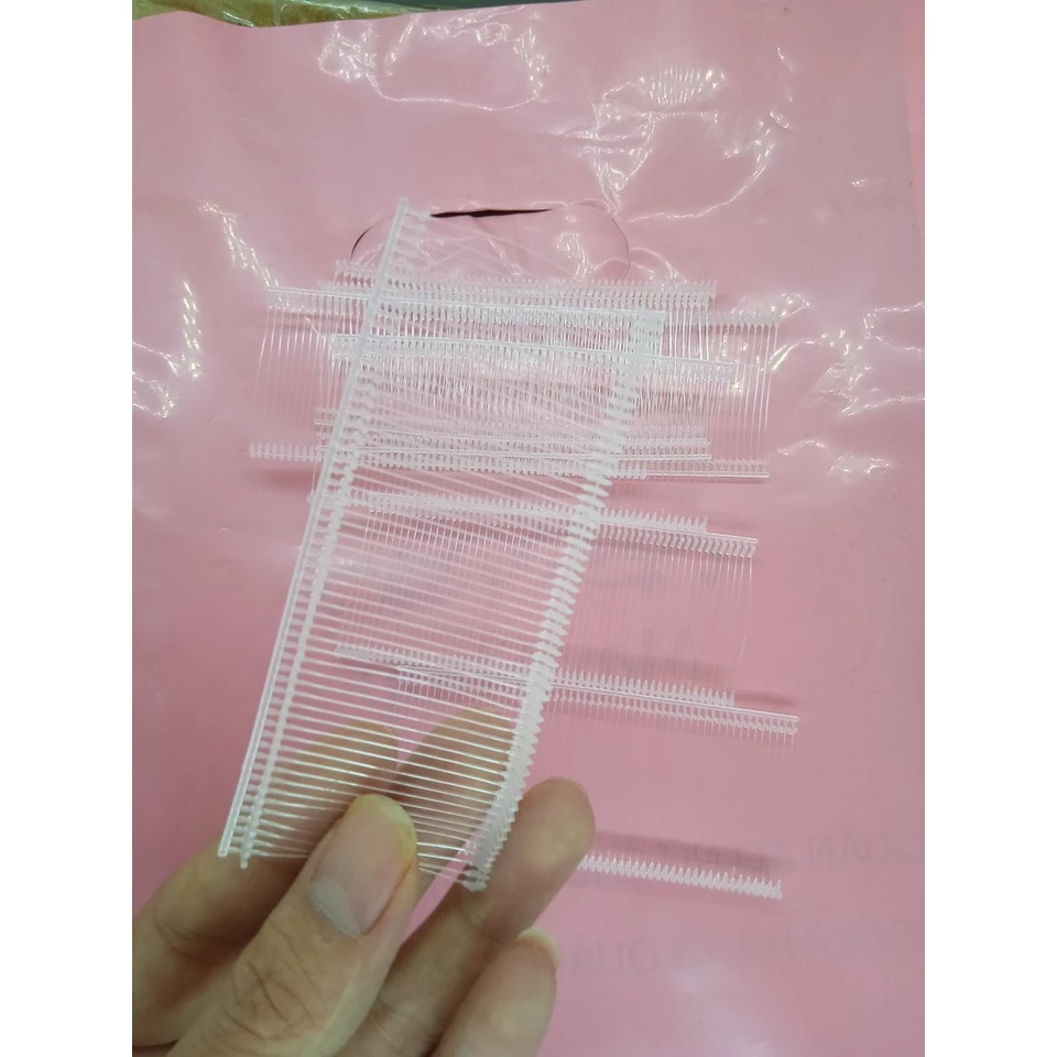(Có sẵn) Set 500 Đạn nhựa bắn mác Kam ti nhựa Tag pin  dây treo tag quần áo 35mm