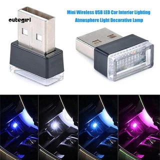 Đèn LED USB trang trí nội thất xe ô tô