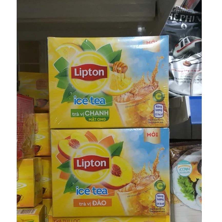 Trà chanh Lipton Ice Tea Hộp 224g (14g x 16 gói)