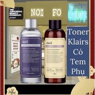 [𝓚𝓵𝓪𝓲𝓻𝓼] Tem Seal- Nước Hoa Hồng Dear Klairs Supple Preparation Toner