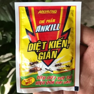 Chế phẩm diệt Kiến Gián ANKILL ( combo 10 gói)