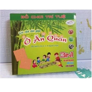 Bộ Đồ Chơi Dân Gian Ô Ăn Quan 3 In 1 Cho Bé