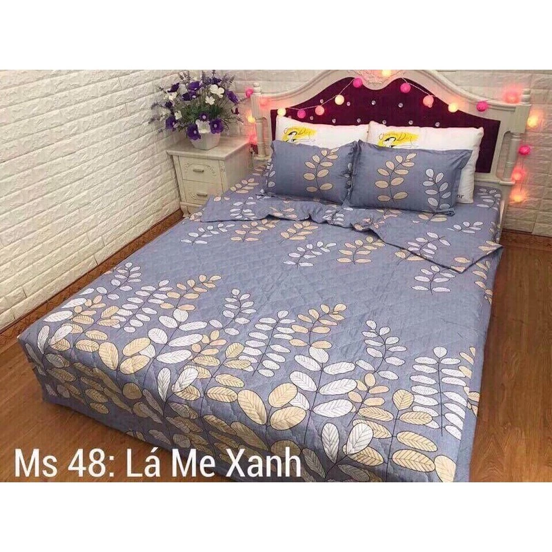 [SIÊU SALE] Xả kho Bộ drap giường cotton poly mát mịn (chọn mẫu)