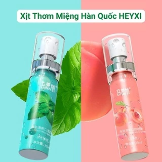 Xịt Thơm Miệng Heyxi An Toàn Xịt Thảo Mộc Giảm Hôi Miệng Giúp Ngăn Ngừa Vi Khuẩn Khoang Miệng Lưu Hương Thơm Mát TựNhiên