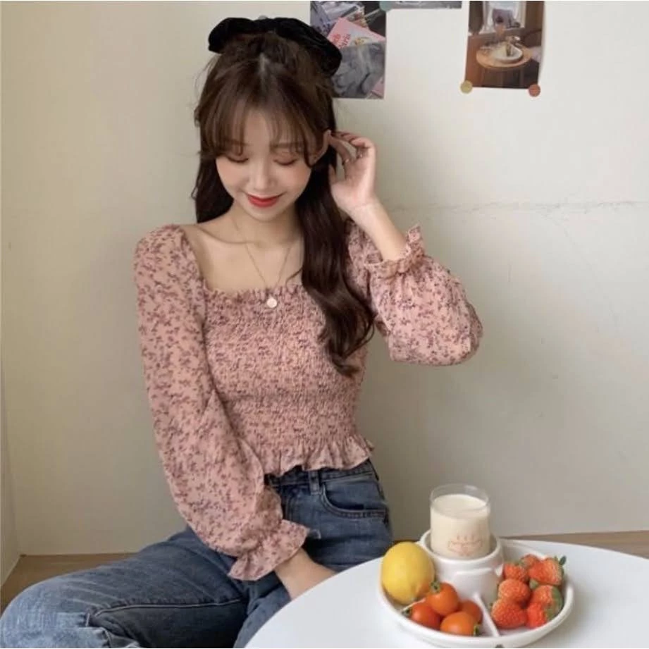 [Tặng Phụ Kiện] 🎁🎁 ÁO SƠ MI KIỂU NỮ TIỂU THƯ PHONG CÁCH RETRO (có ảnh thật)