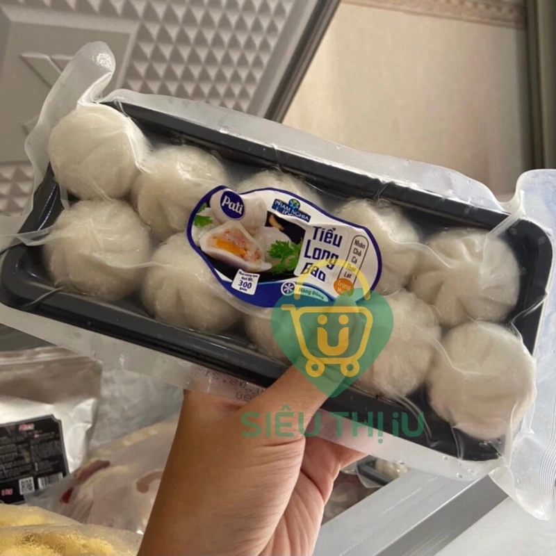 [Q.Phú Nhuận] TIỂU LONG BAO Thát lát Trứng muối Khay 300g 10 viên - PHẠM NGHĨA FOOD