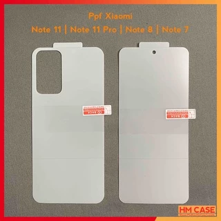 Miếng Dán Dẻo Hydrogel Xiaomi Note 11 / 11S / 11 Pro / Note 8 / Note 8 Pro / Note 7, Chống Trầy Xước 3 lớp