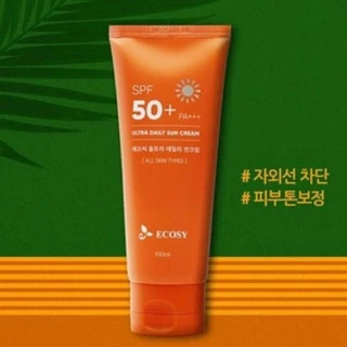 Kem chống nắng Ecosy 100ml SPF 50 dùng cho mọi loại da